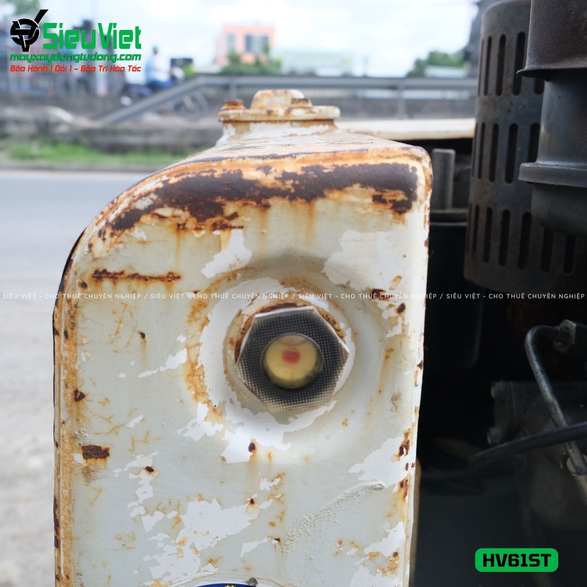 Xe lu rung dắt tay 660Kg Sakai HV61ST Nhật Bản (5HV2160773)