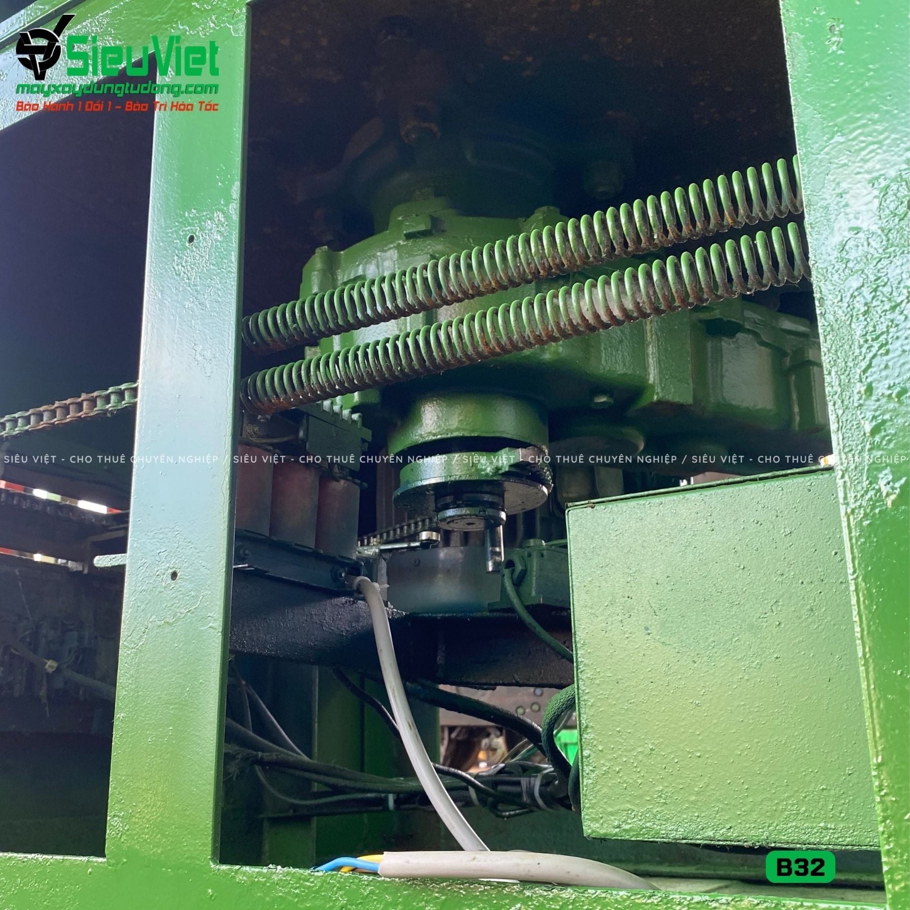 (Cũ) Máy uốn sắt B32 - Điện 380V, 3 Pha (Loại 1)