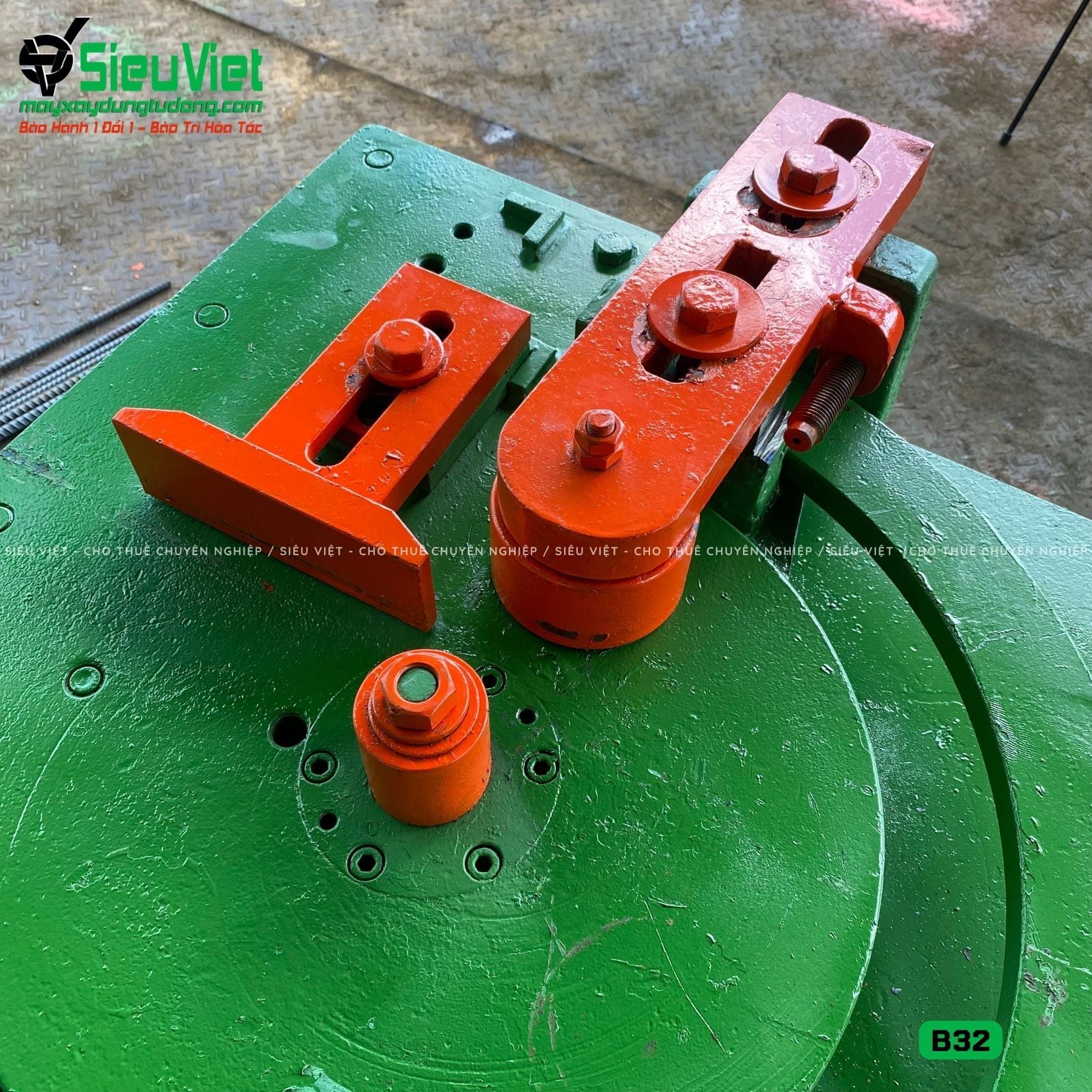 (Cũ) Máy uốn sắt B32 - Điện 380V, 3 Pha (Loại 1)