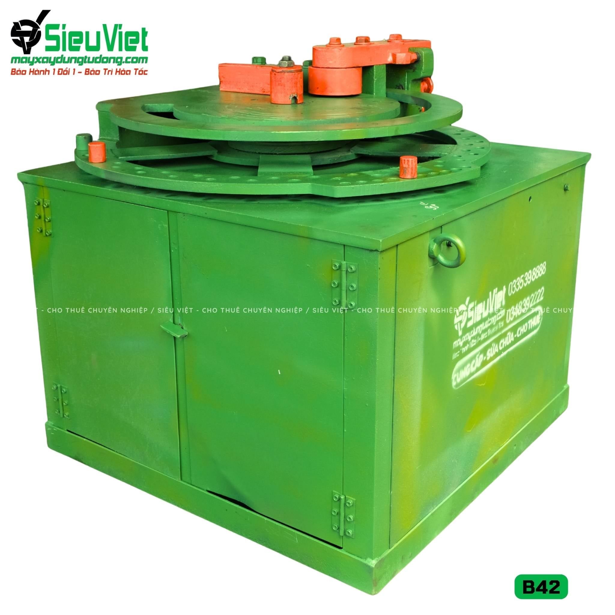 (Cũ) Máy uốn sắt B42 Nhật Bản - Điện 380V, 3 Pha (Loại 1)