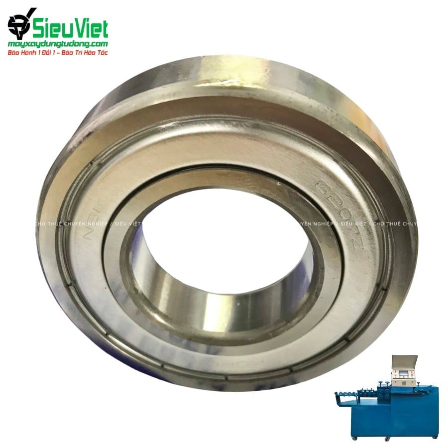 Bạc đạn trục bánh lăn máy bẻ đai sắt