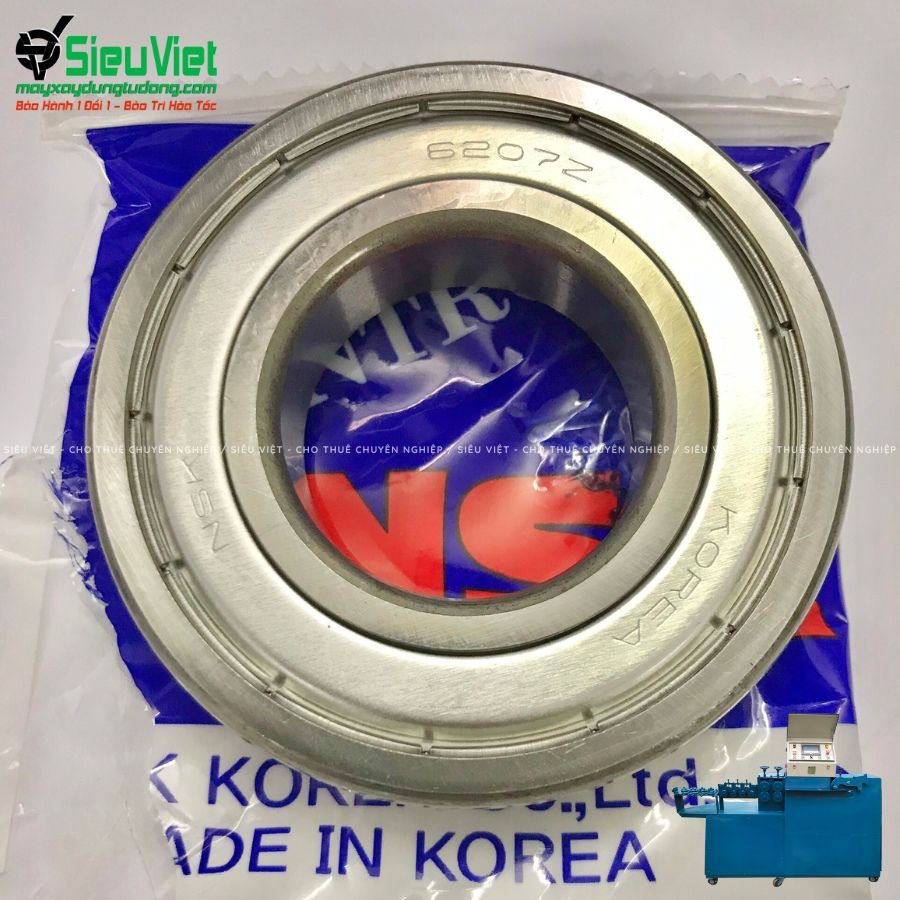 Bạc đạn trục bánh lăn máy bẻ đai sắt