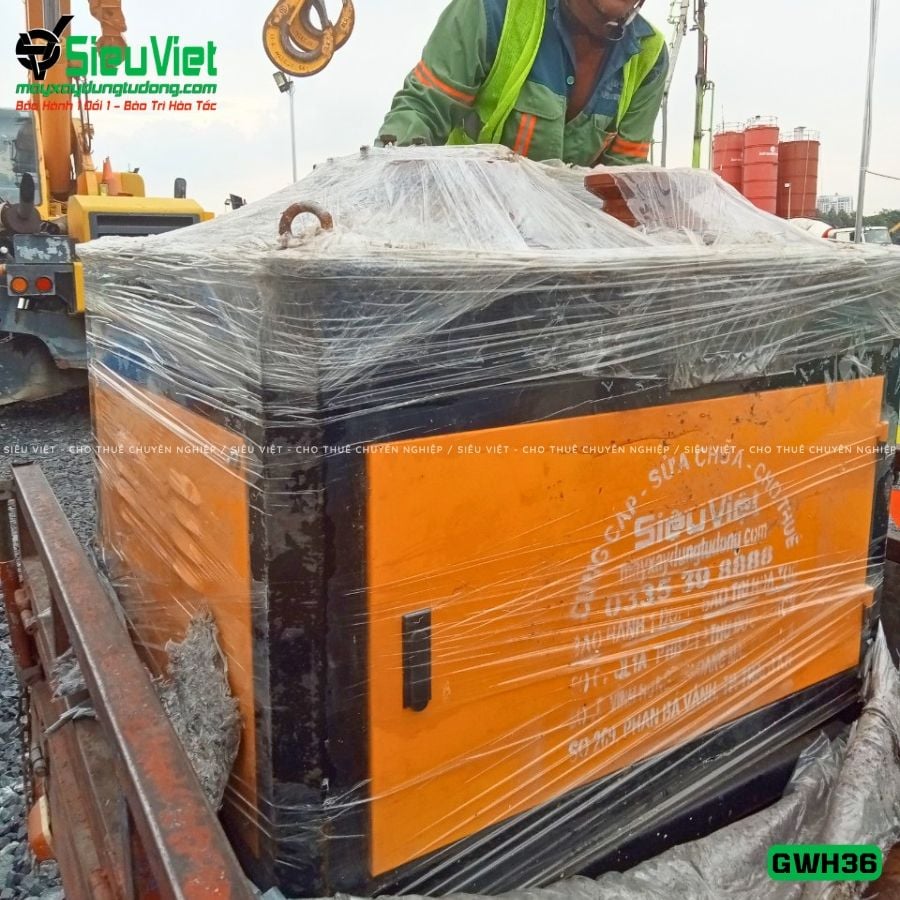 Thuê Tháng Máy uốn tròn sắt phi 12-28 GWH36 - Điện 380v, 3 Pha