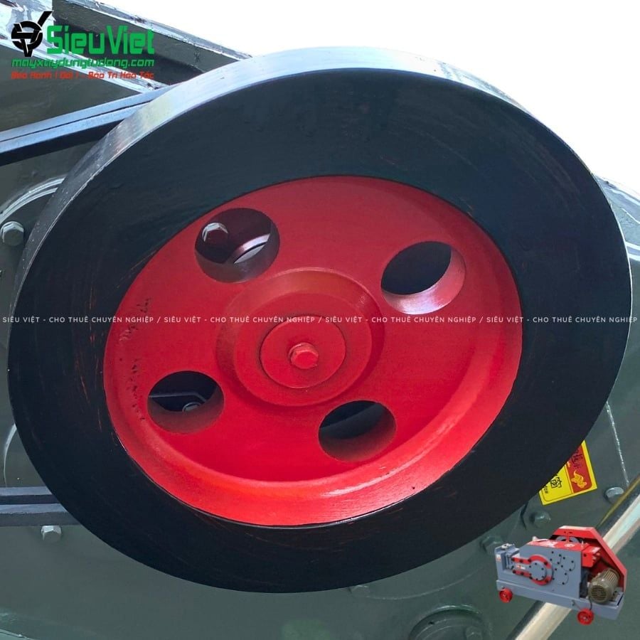 Bánh đà máy cắt sắt 3 pha Trung Quốc