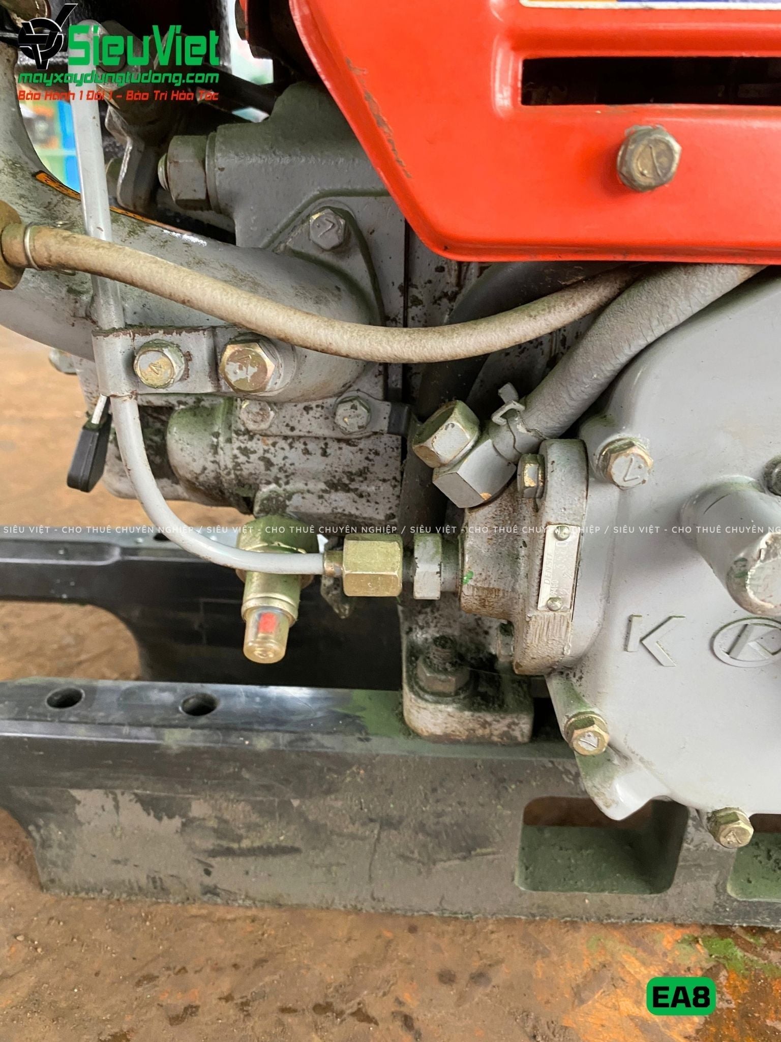 (Cũ) Động cơ diesel Kubota EA8 Nhật Bản - Chất lượng, giá tốt