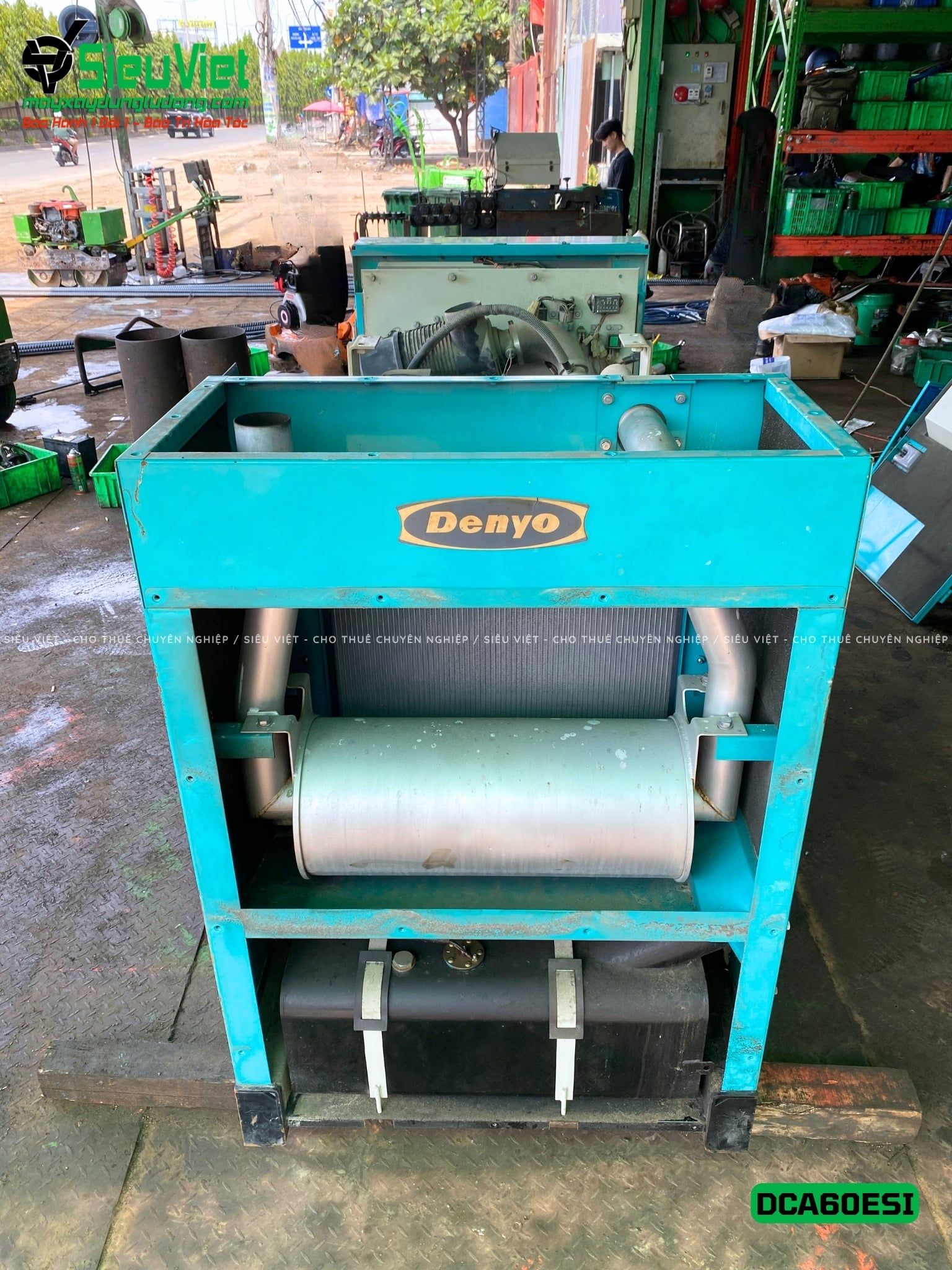 Thuê Ngày Máy phát điện 50kVA DCA60ESI - Động cơ Diesel