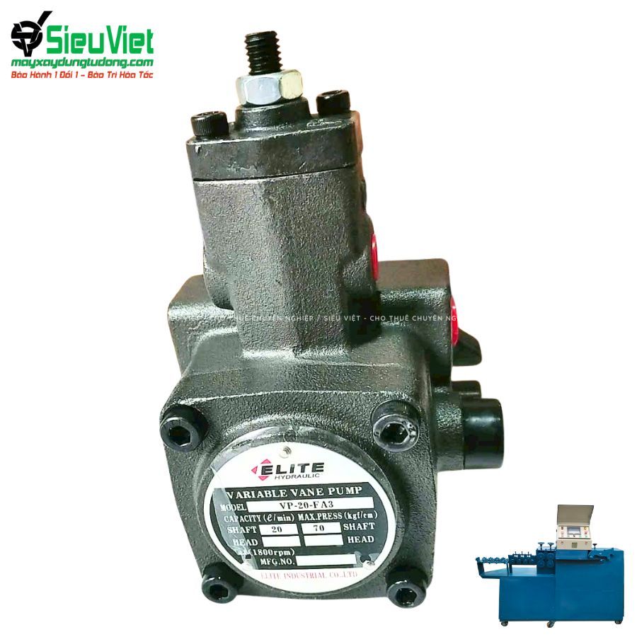 Bơm thủy lực Elite máy bẻ đai sắt BDN