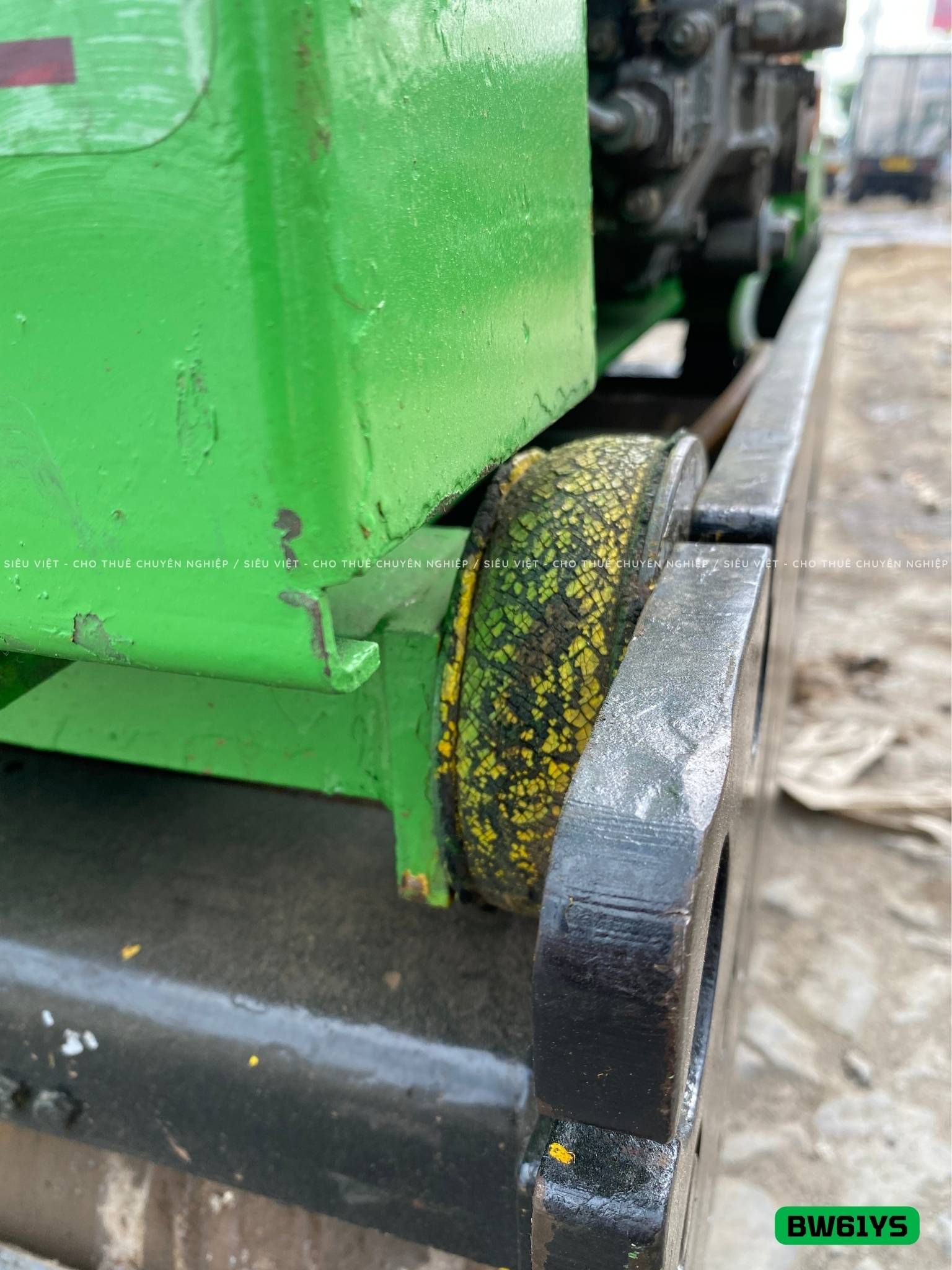 Xe lu rung dắt tay 580Kg Bomag BW61YS Nhật Bản (N61228042)