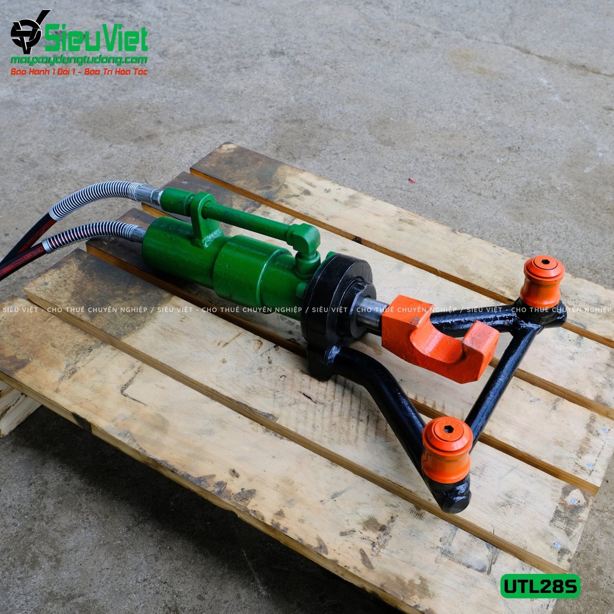 (Cũ) Máy uốn, sửa sắt cầm tay phi 25 UTL28S - Điện 220V, Dân dụng
