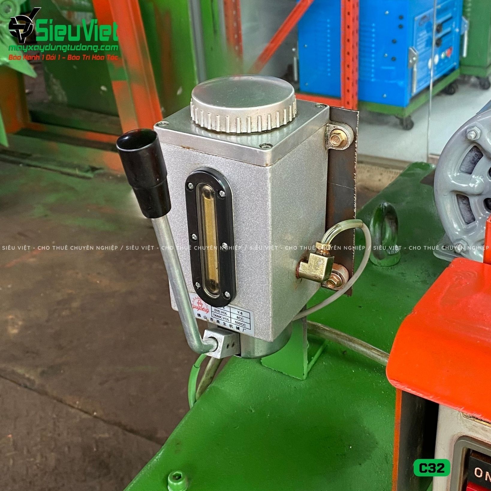 (Cũ) Máy cắt sắt C32 Nhật Bản - Điện 380v, 3 Pha (Loại 1)