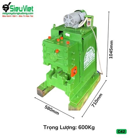 (Cũ) Máy cắt sắt C42 Nhật Bản - Điện 380v, 3 Pha (Loại 1)