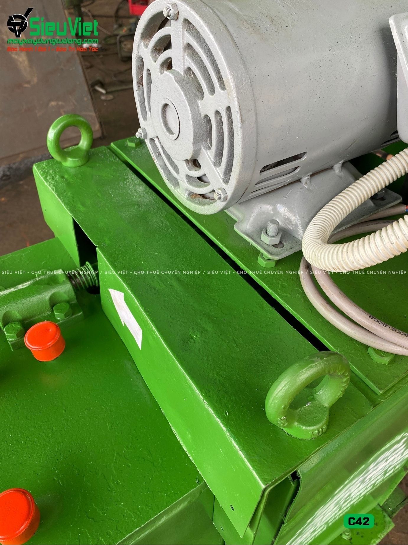(Cũ) Máy cắt sắt C42 Nhật Bản - Điện 380v, 3 Pha (Loại 1)