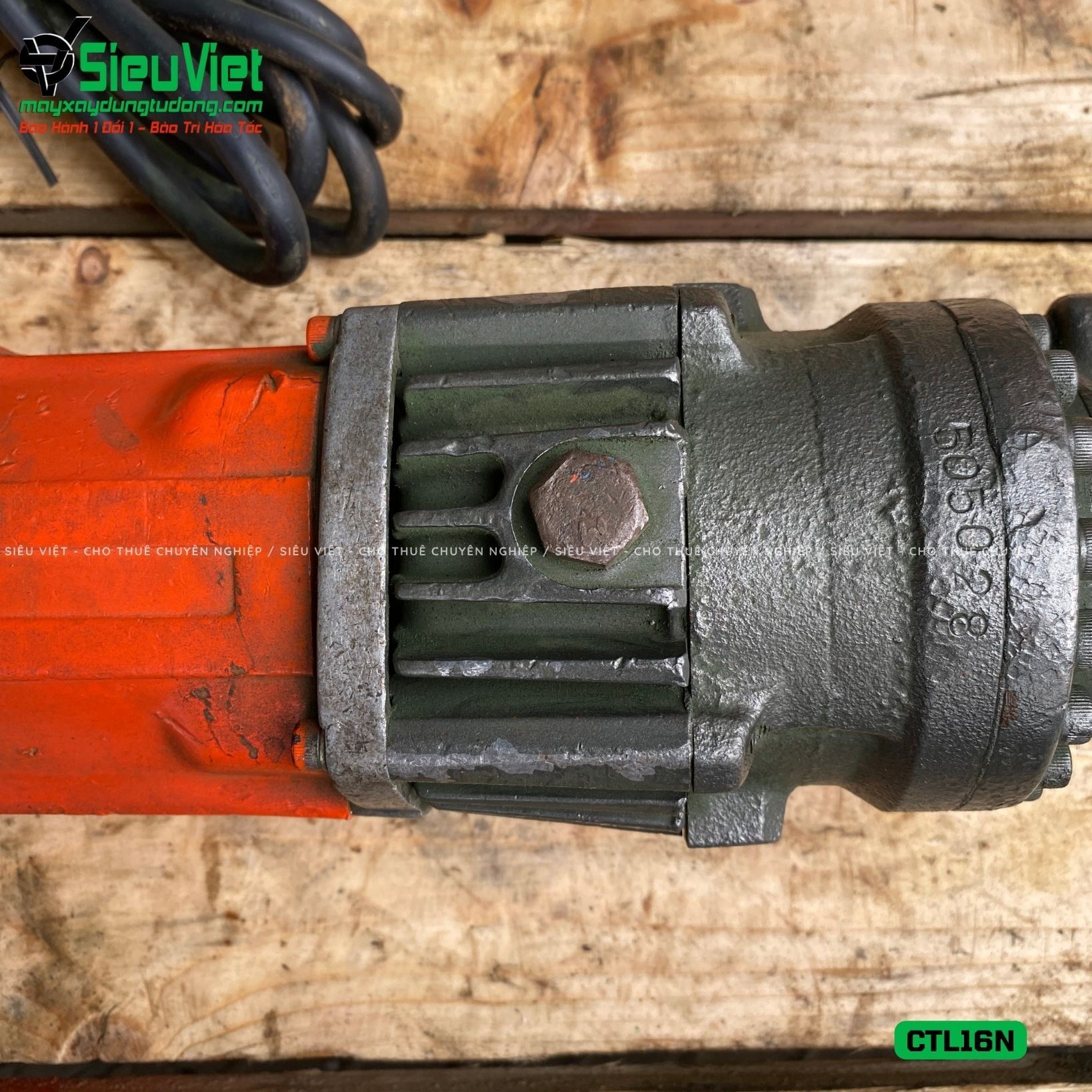 Thuê Tháng Máy cắt sắt cầm tay phi 6-16 CTL16N Nhật Bản - Điện 220V, 1 Pha