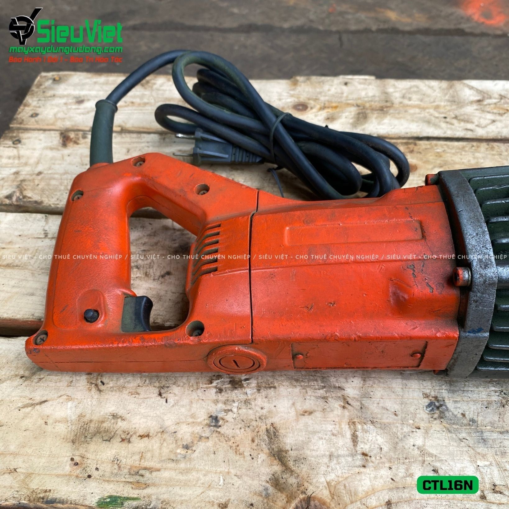 (Cũ) Máy cắt sắt thuỷ lực cầm tay mini phi 16 CTL16N Nhật Bản