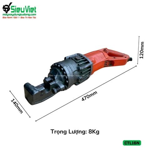 (Cũ) Máy cắt sắt thuỷ lực cầm tay mini phi 16 CTL16N Nhật Bản