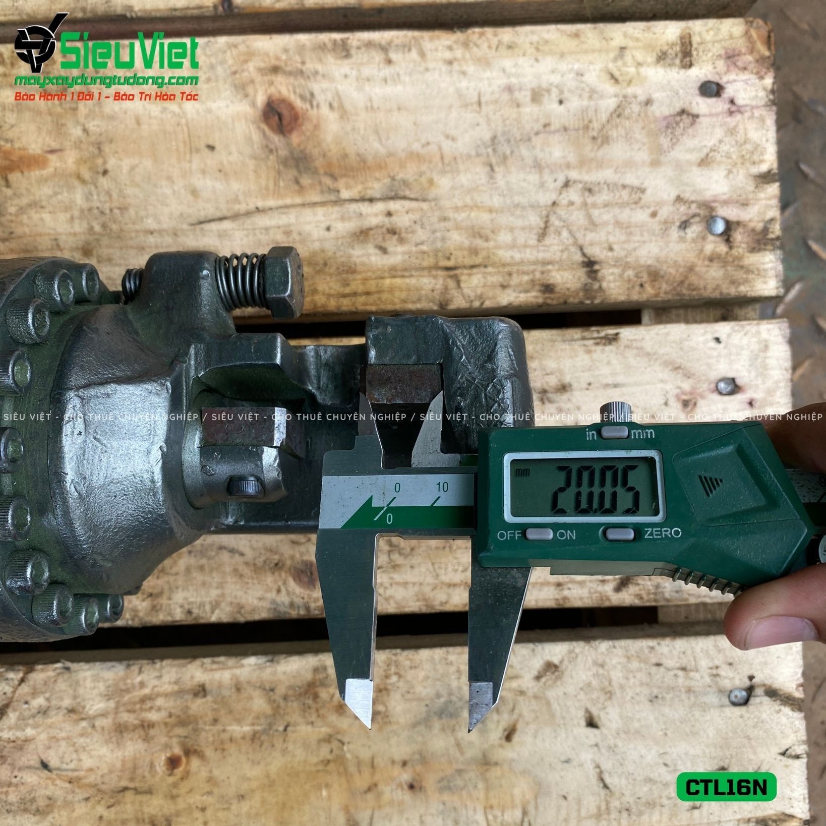 (Cũ) Máy cắt sắt thuỷ lực cầm tay mini phi 16 CTL16N Nhật Bản