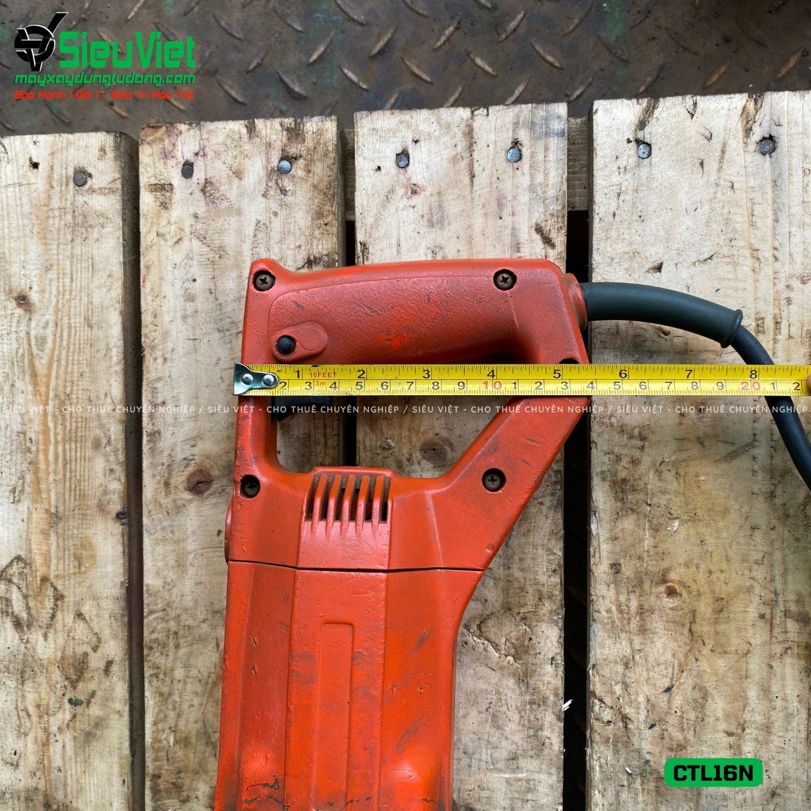 (Cũ) Máy cắt sắt thuỷ lực cầm tay mini phi 16 CTL16N Nhật Bản