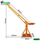 Cẩu xoay 360 độ CX800T4