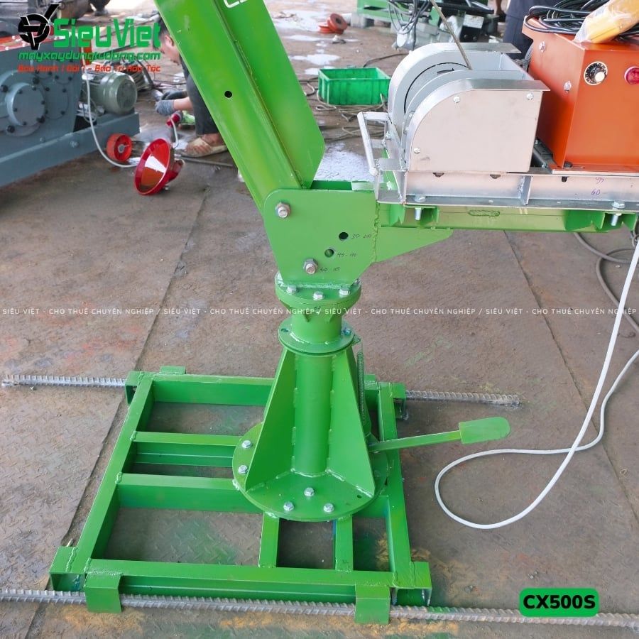 Bộ cẩu xoay tời nhanh biến tần SVCT25040