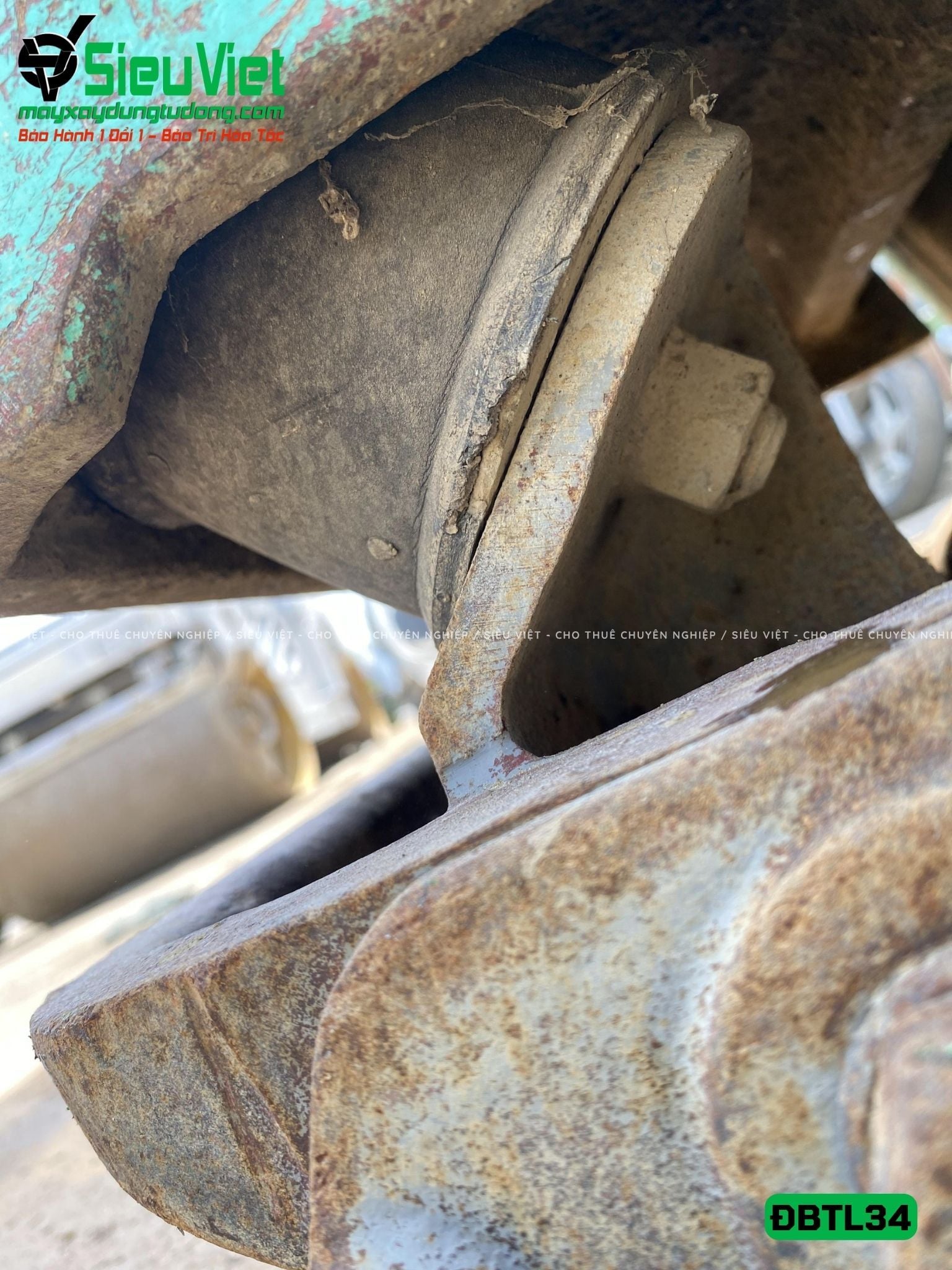 Cũ, Loại 2 - Máy đầm bàn thuỷ lực DBTL34 300-400Kg - Dầu Diesel