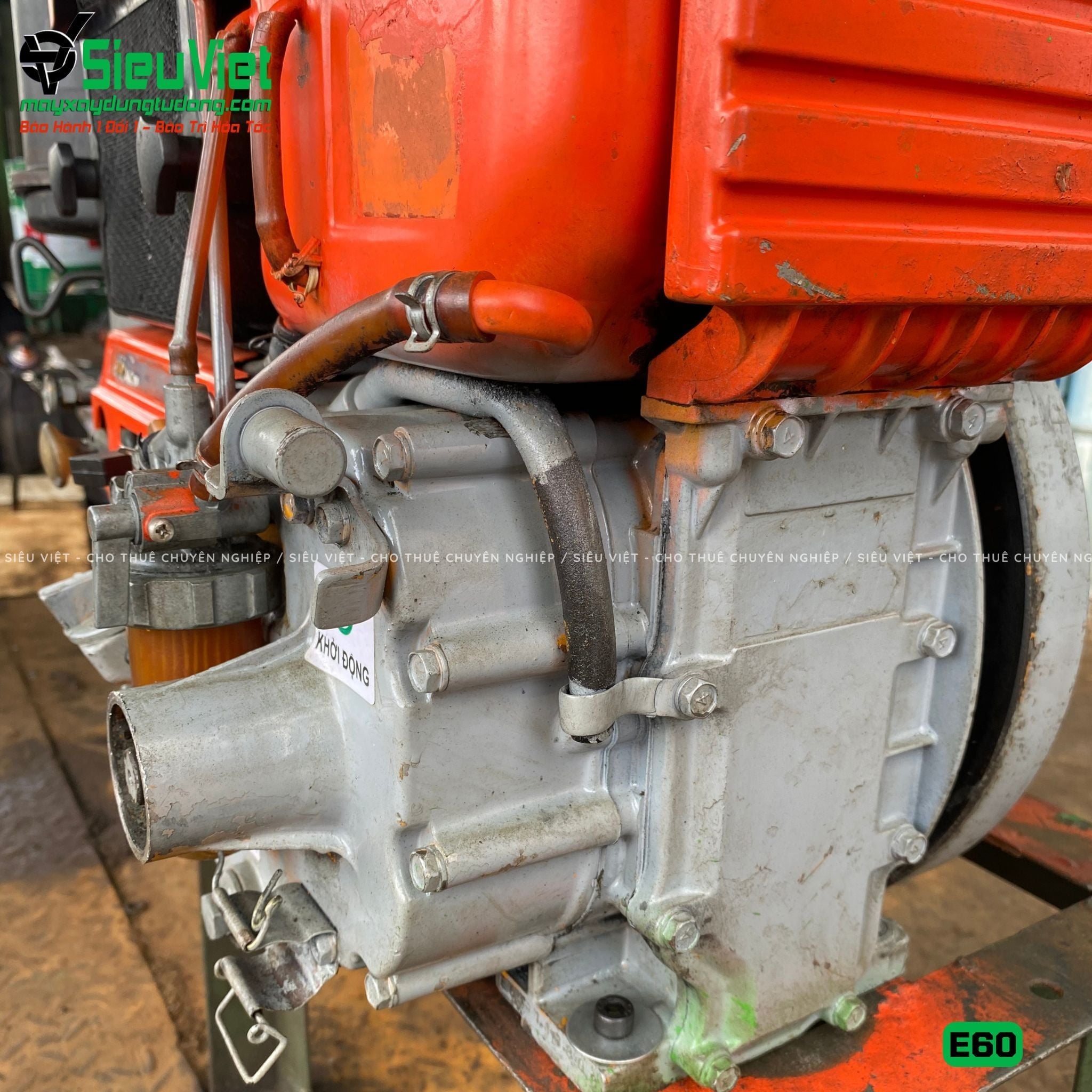 (Cũ) Động cơ diesel Kubota E60 Nhật Bản