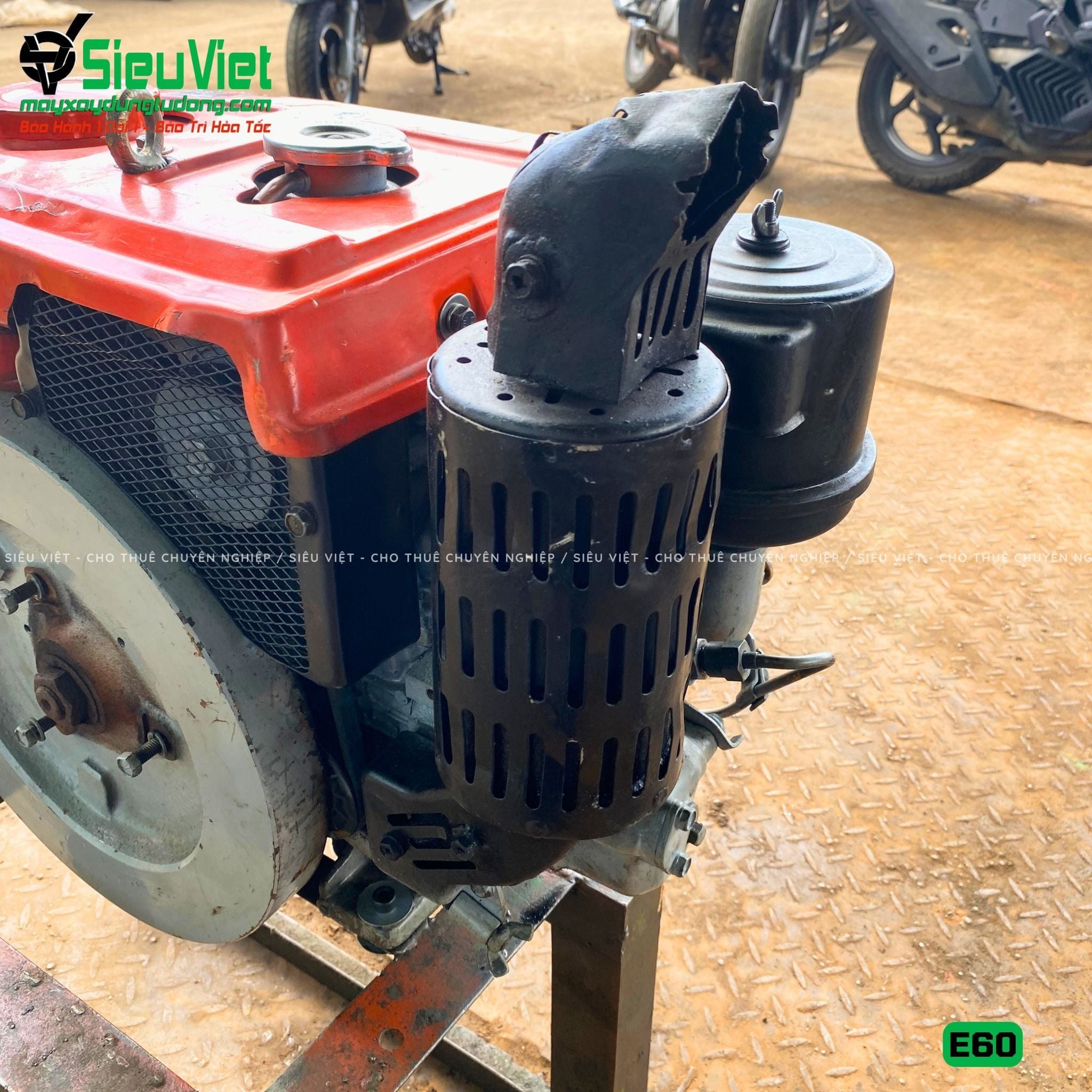 (Cũ) Động cơ diesel Kubota E60 Nhật Bản
