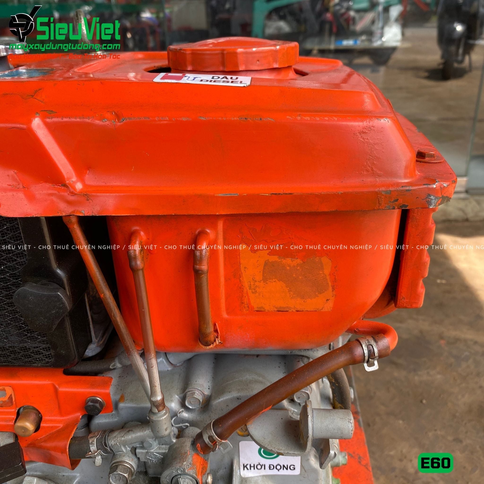 (Cũ) Động cơ diesel Kubota E60 Nhật Bản