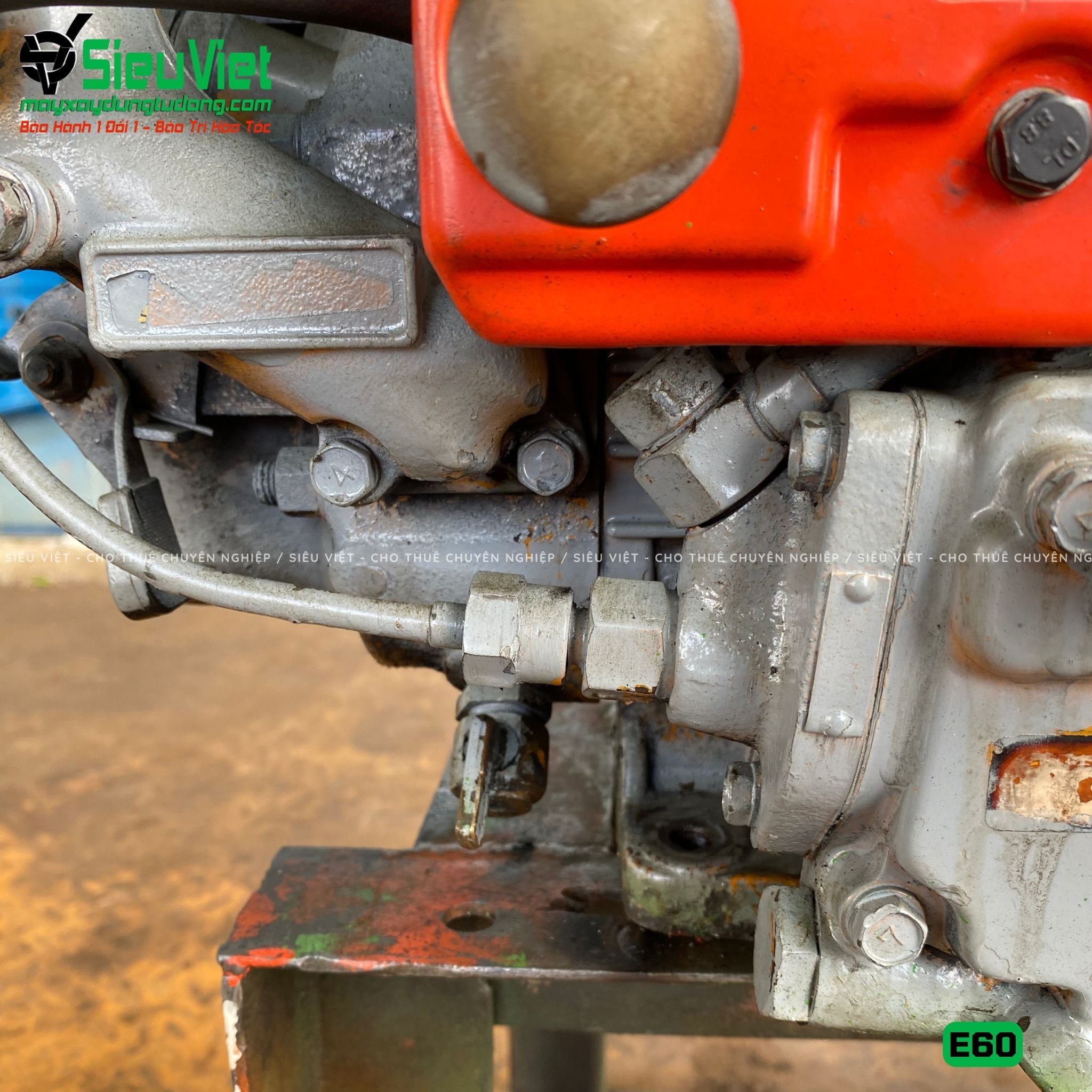(Cũ) Động cơ diesel Kubota E60 Nhật Bản