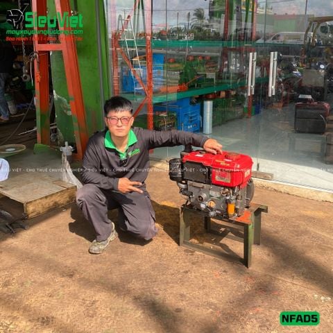 (Cũ) Động cơ diesel Yanmar NFAD5 Nhật Bản - Chất lượng, giá tốt