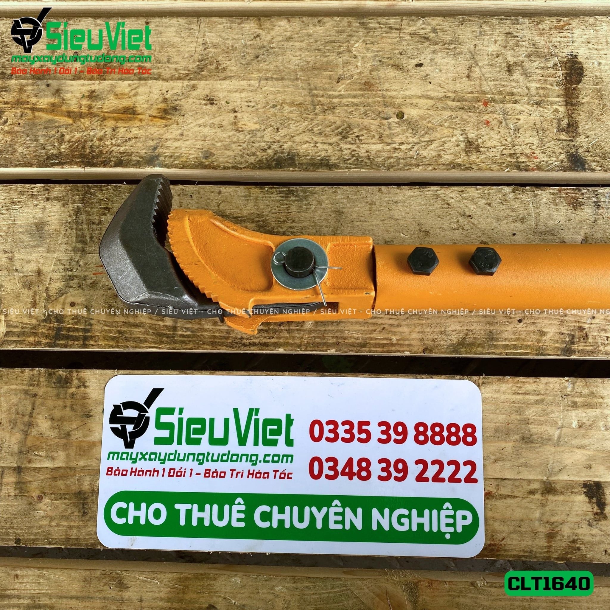 Kìm siết vặn Coupler bằng tay sắt phi 16-40 CLT1640