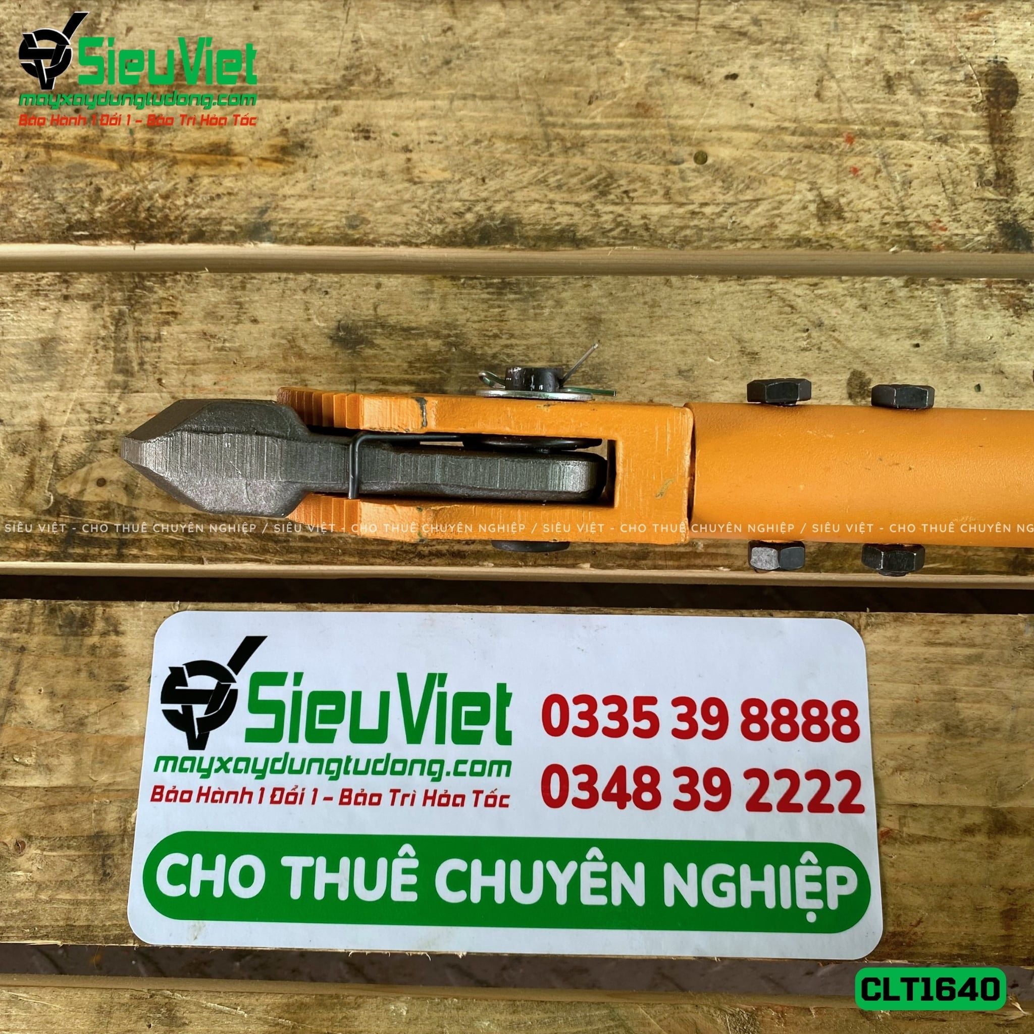 Kìm siết vặn Coupler bằng tay sắt phi 16-40 CLT1640