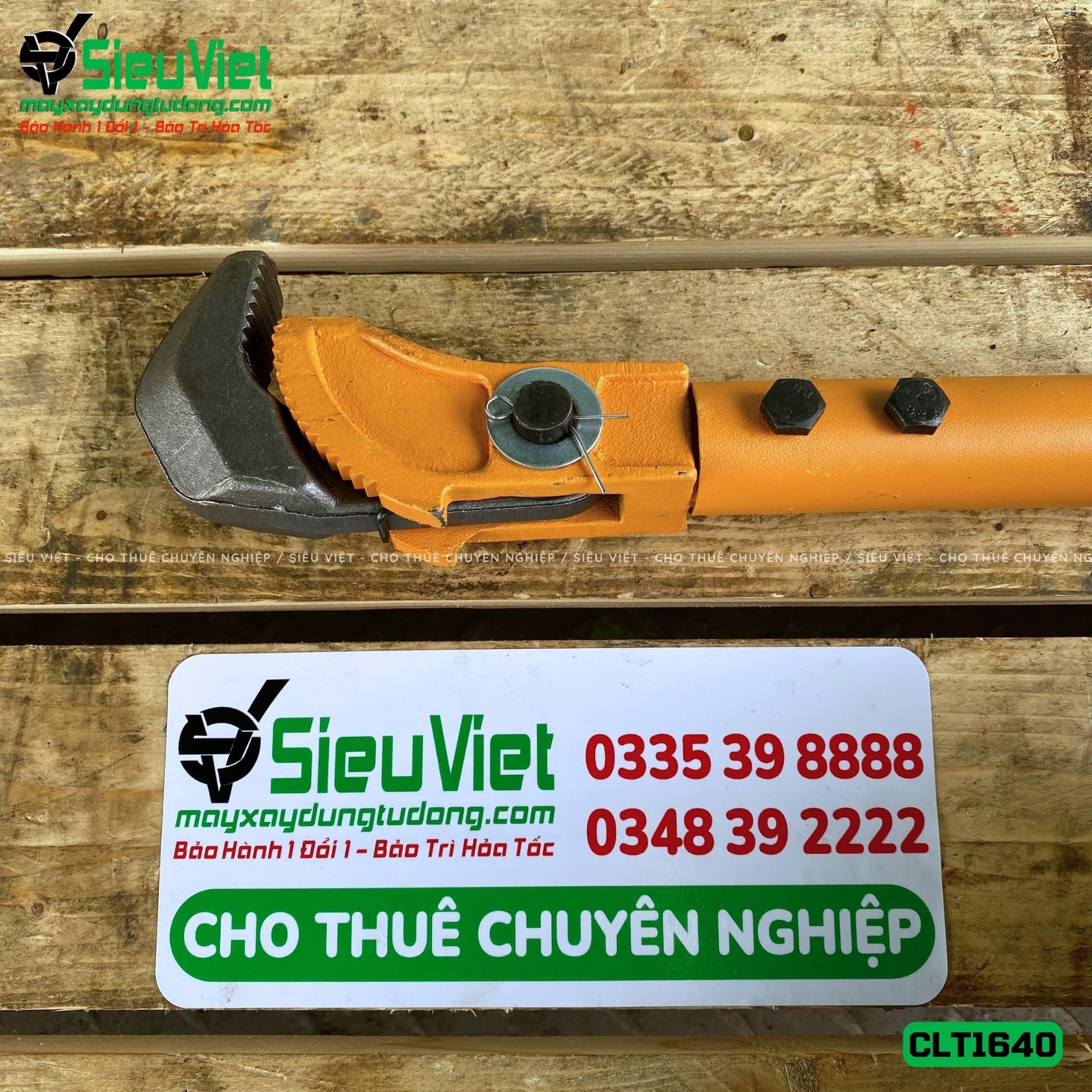 Kìm siết vặn Coupler bằng tay sắt phi 16-40 CLT1640