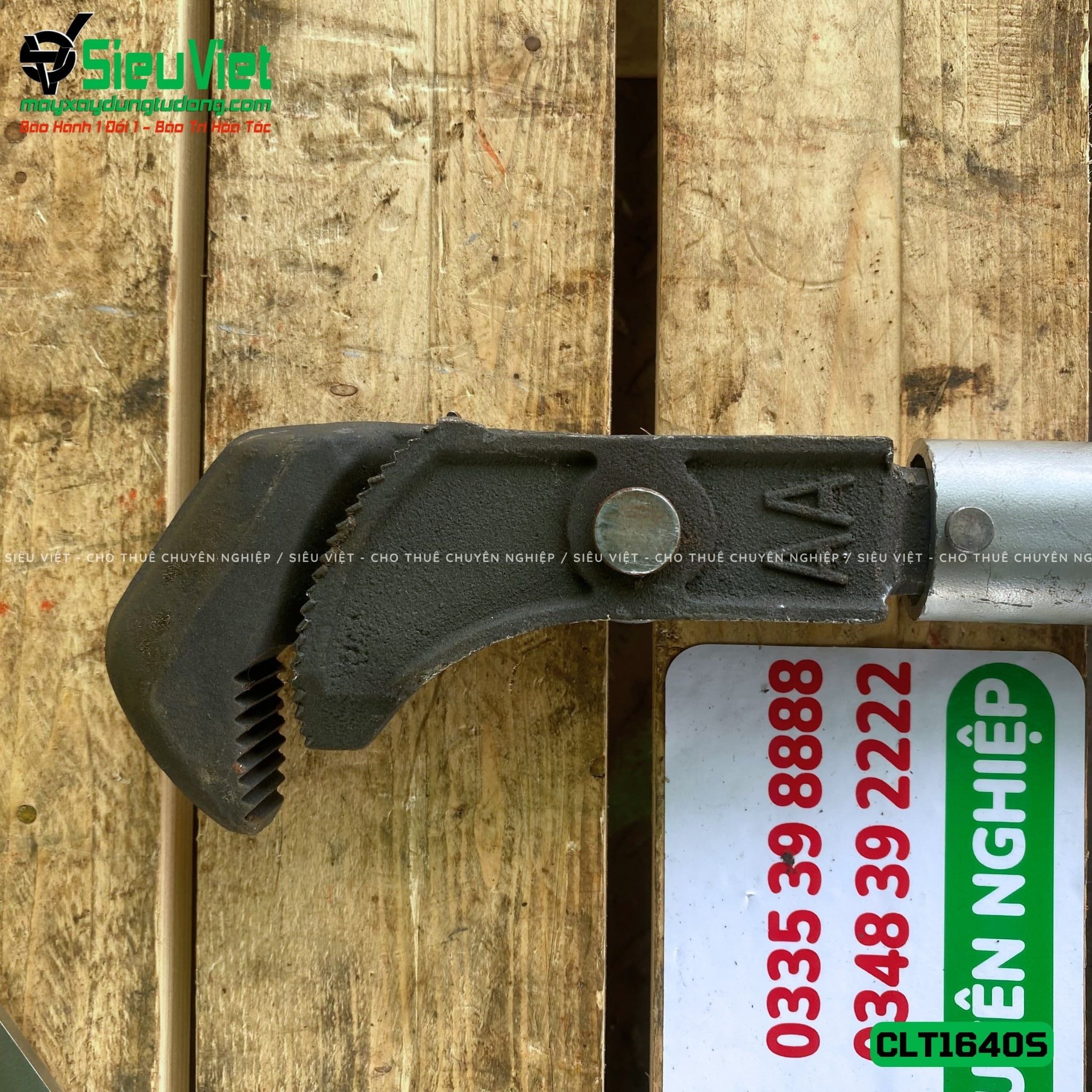 Kìm siết vặn Coupler đo lực bằng tay sắt phi 16-40 CLT1640S