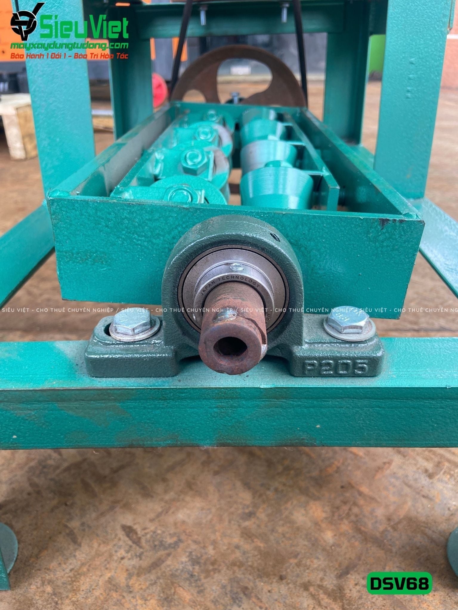 Máy duỗi sắt phi 6-8mm DSV68