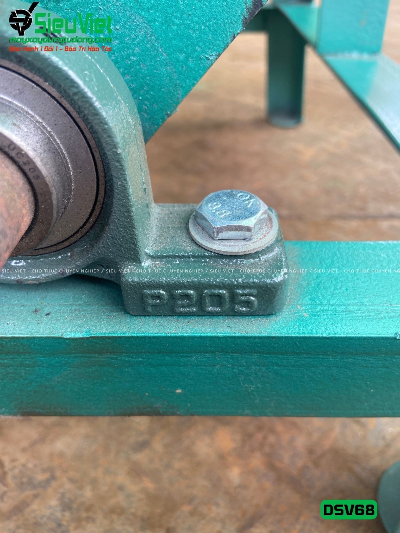 Máy duỗi sắt phi 6-8mm DSV68