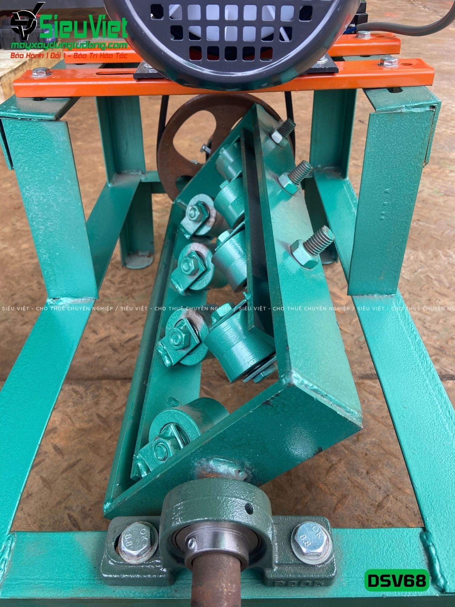 Máy duỗi sắt phi 6-8mm DSV68