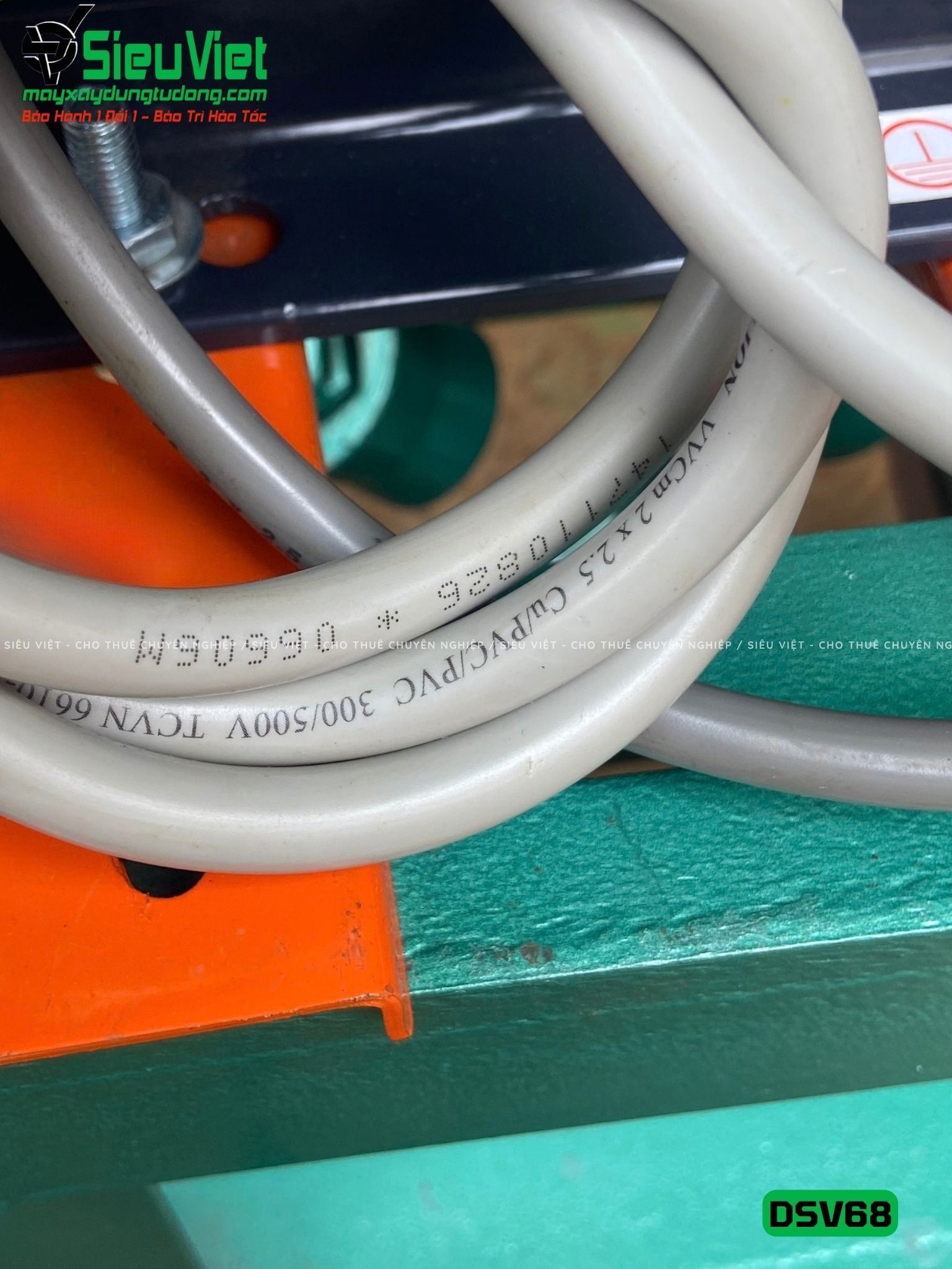 Máy duỗi sắt phi 6-8mm DSV68
