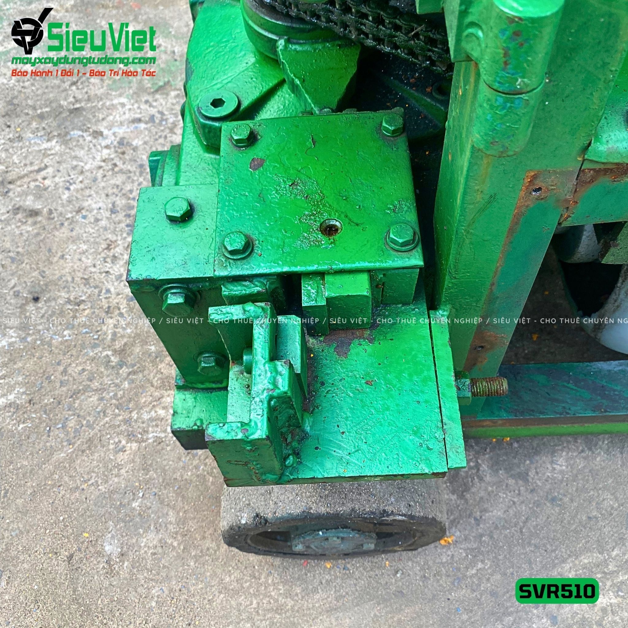 Máy duỗi sắt phế liệu phi 6-10 SVR510 (Điện 380v, 3 Pha)