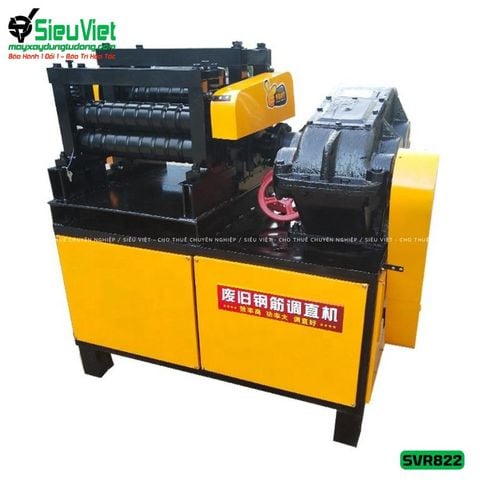 Thuê Ngày Máy duỗi sắt phế liệu phi 8 > 22mm SVR822 (Điện 380V, 3 Pha)