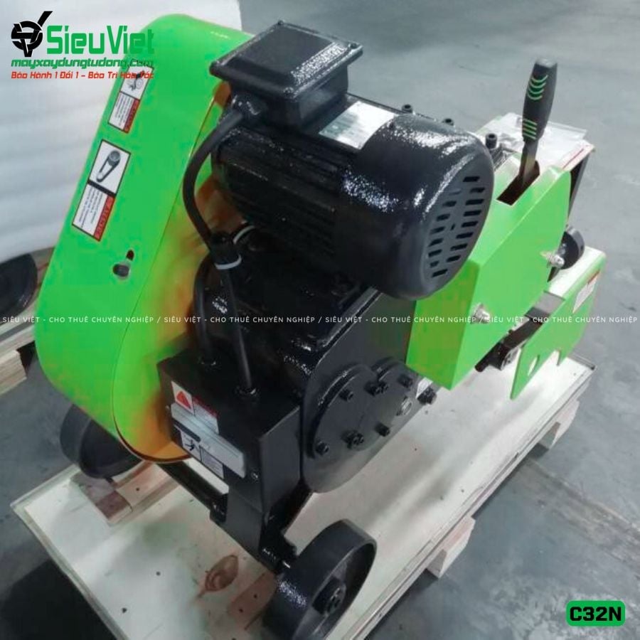 Thuê Tháng Máy cắt sắt phi 10-32mm C32N - Điện 380v, 3 Pha