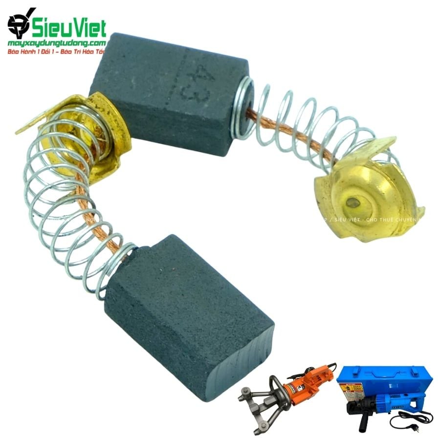 Chổi than A43 máy cắt uốn sắt thủy lực cầm tay