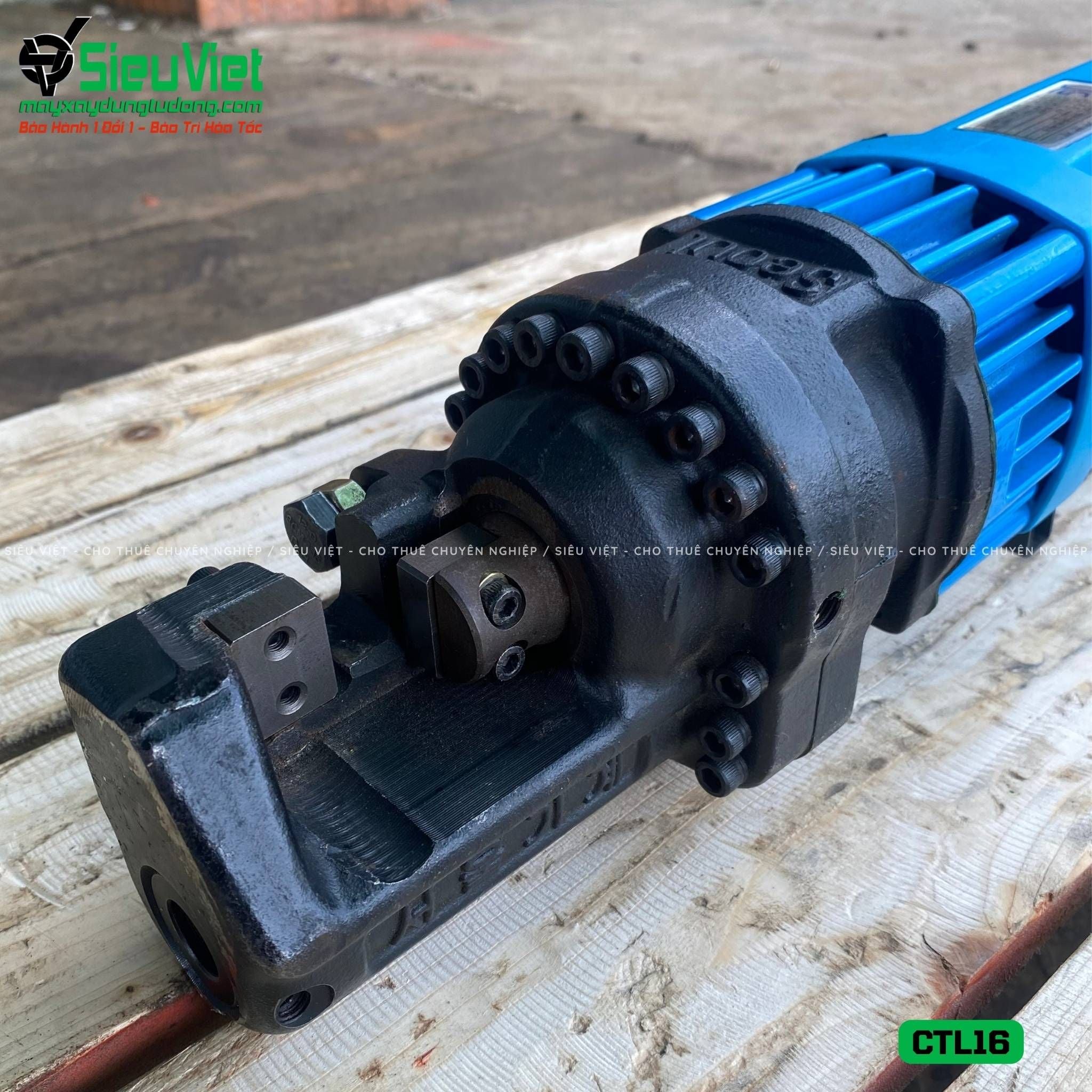 (Cũ) Máy cắt sắt thủy lực cầm tay phi 16 CTL16 Hàn Quốc