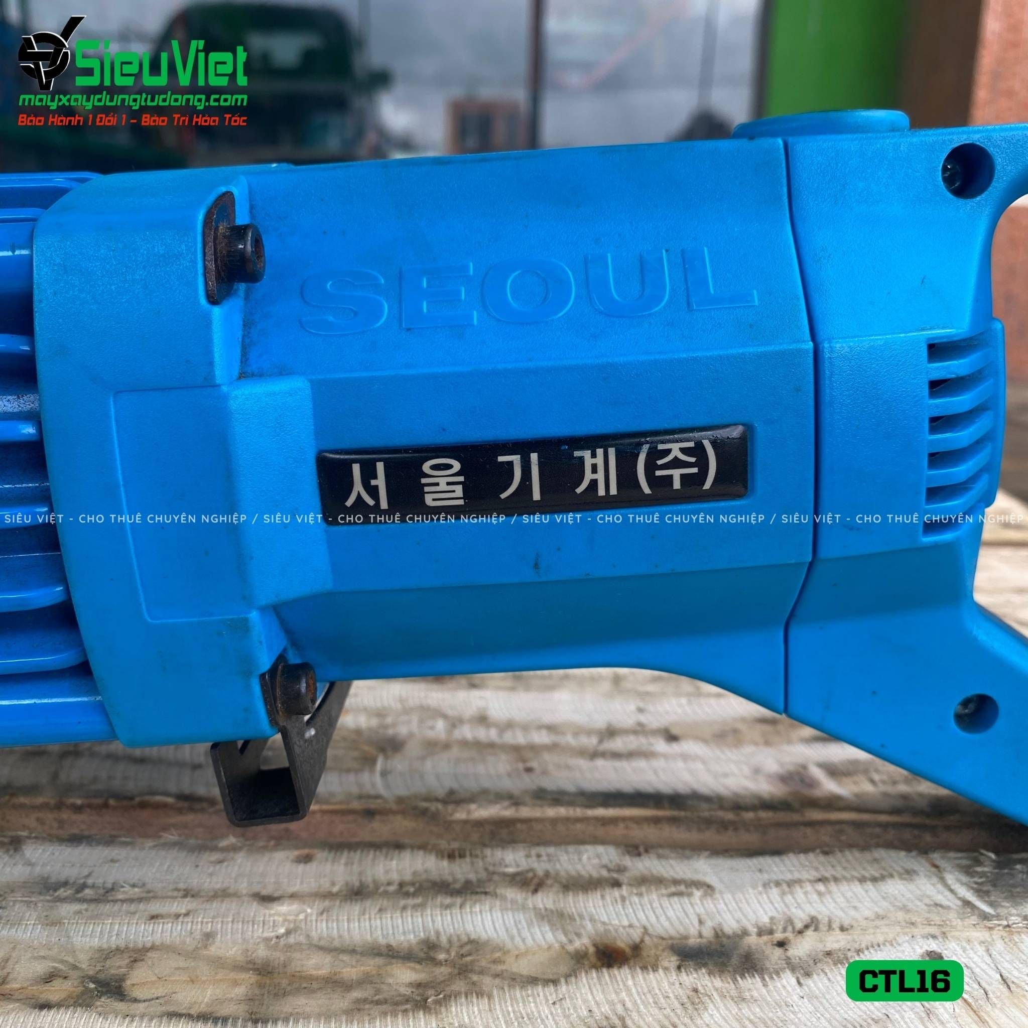 Thuê Tháng Máy cắt sắt cầm tay phi 6-16 CTL16 Hàn Quốc - Điện 220V, 1 Pha