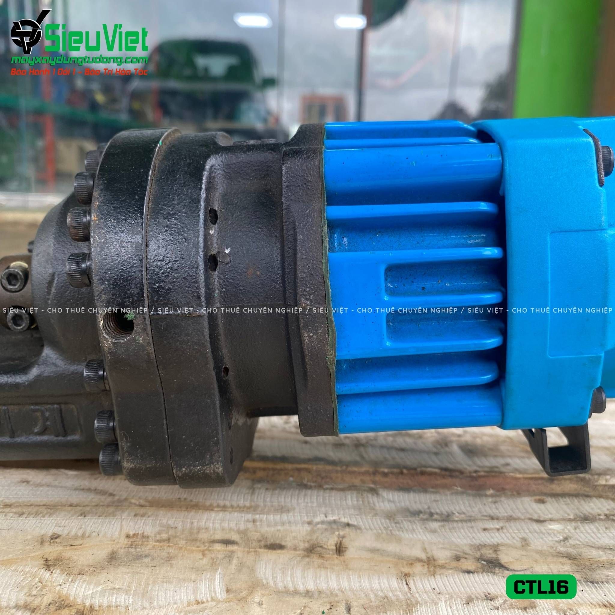 Thuê Ngày Máy cắt sắt cầm tay phi 6-16 CTL16 Hàn Quốc - Điện 220V, 1 Pha