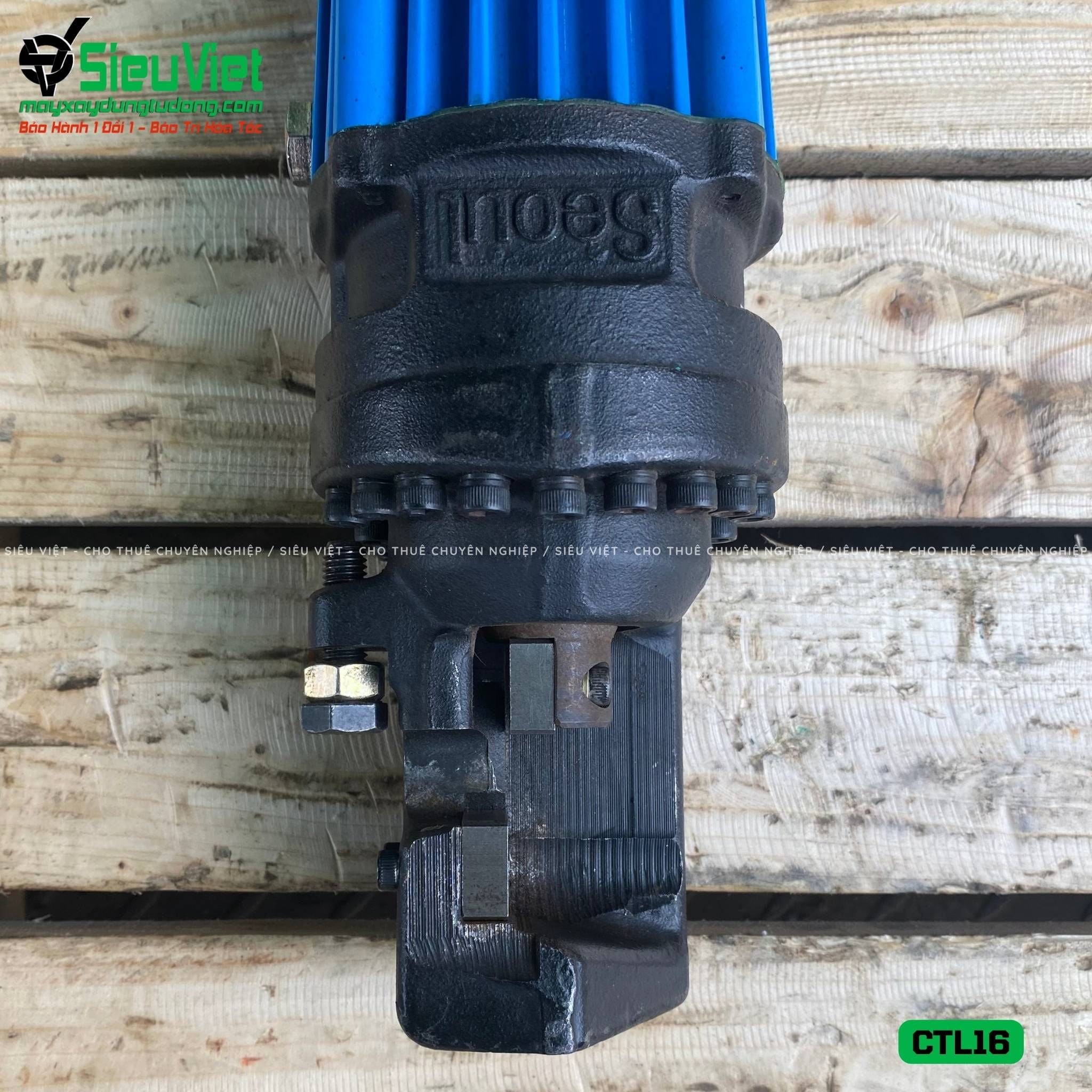 Thuê Ngày Máy cắt sắt cầm tay phi 6-16 CTL16 Hàn Quốc - Điện 220V, 1 Pha