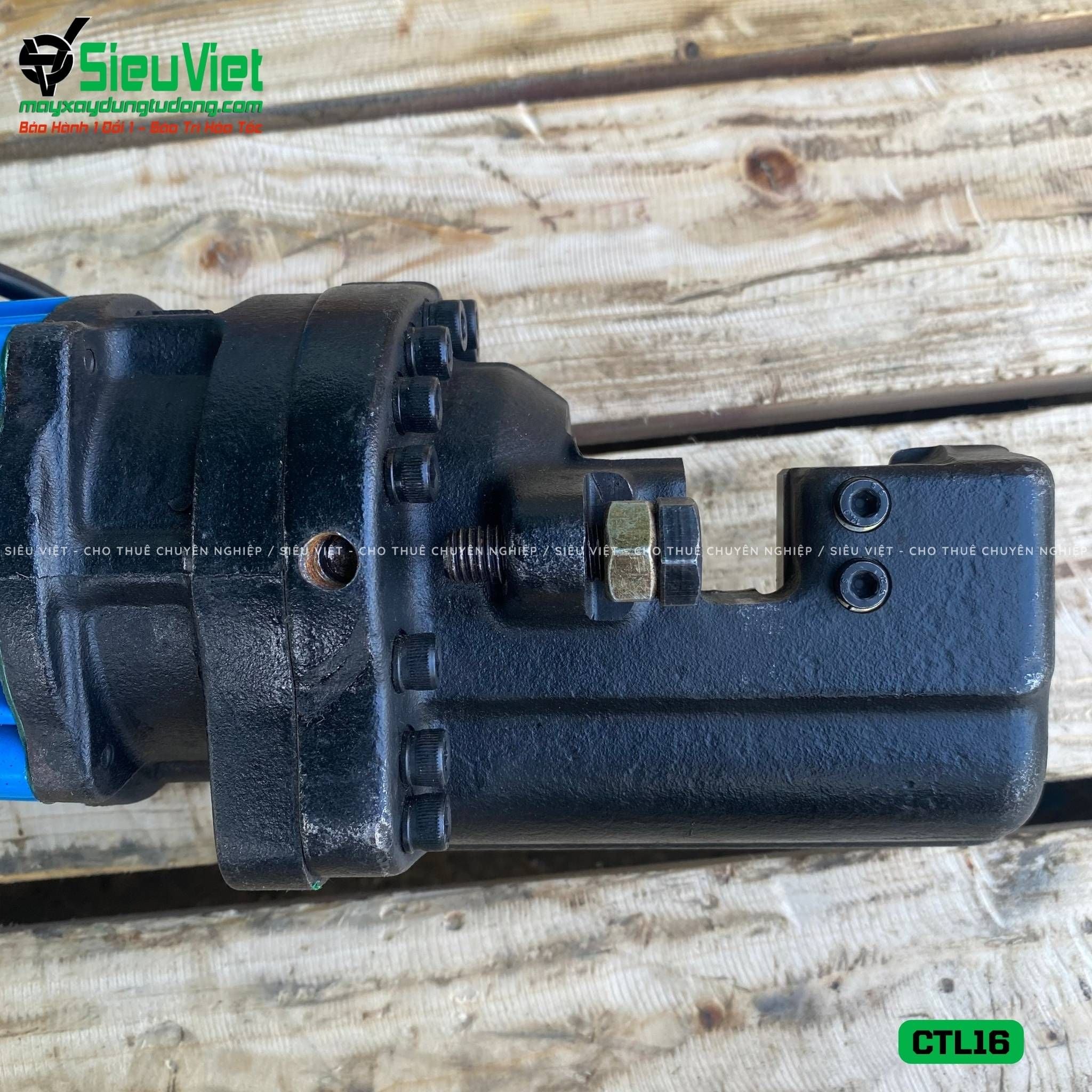 Thuê Ngày Máy cắt sắt cầm tay phi 6-16 CTL16 Hàn Quốc - Điện 220V, 1 Pha