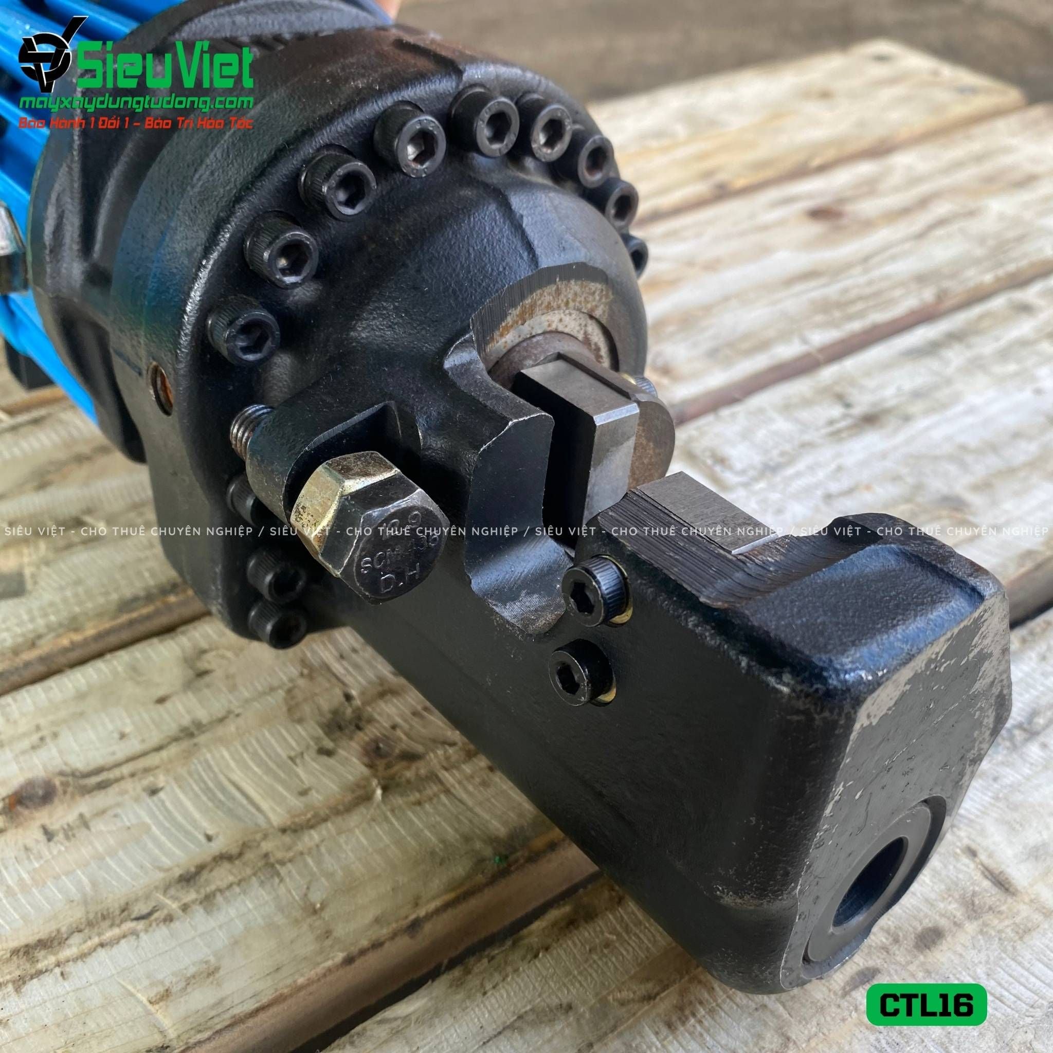 Thuê Ngày Máy cắt sắt cầm tay phi 6-16 CTL16 Hàn Quốc - Điện 220V, 1 Pha
