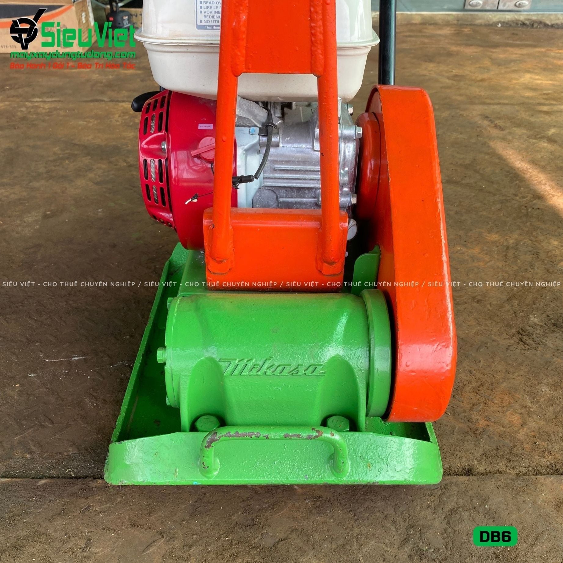Thuê Ngày Máy đầm bàn DB6 50-70Kg (Xăng)