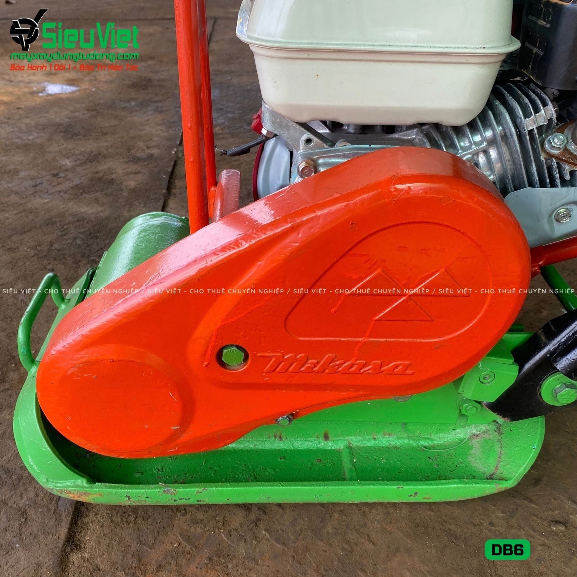 Thuê Ngày Máy đầm bàn DB6 50-70Kg (Xăng)