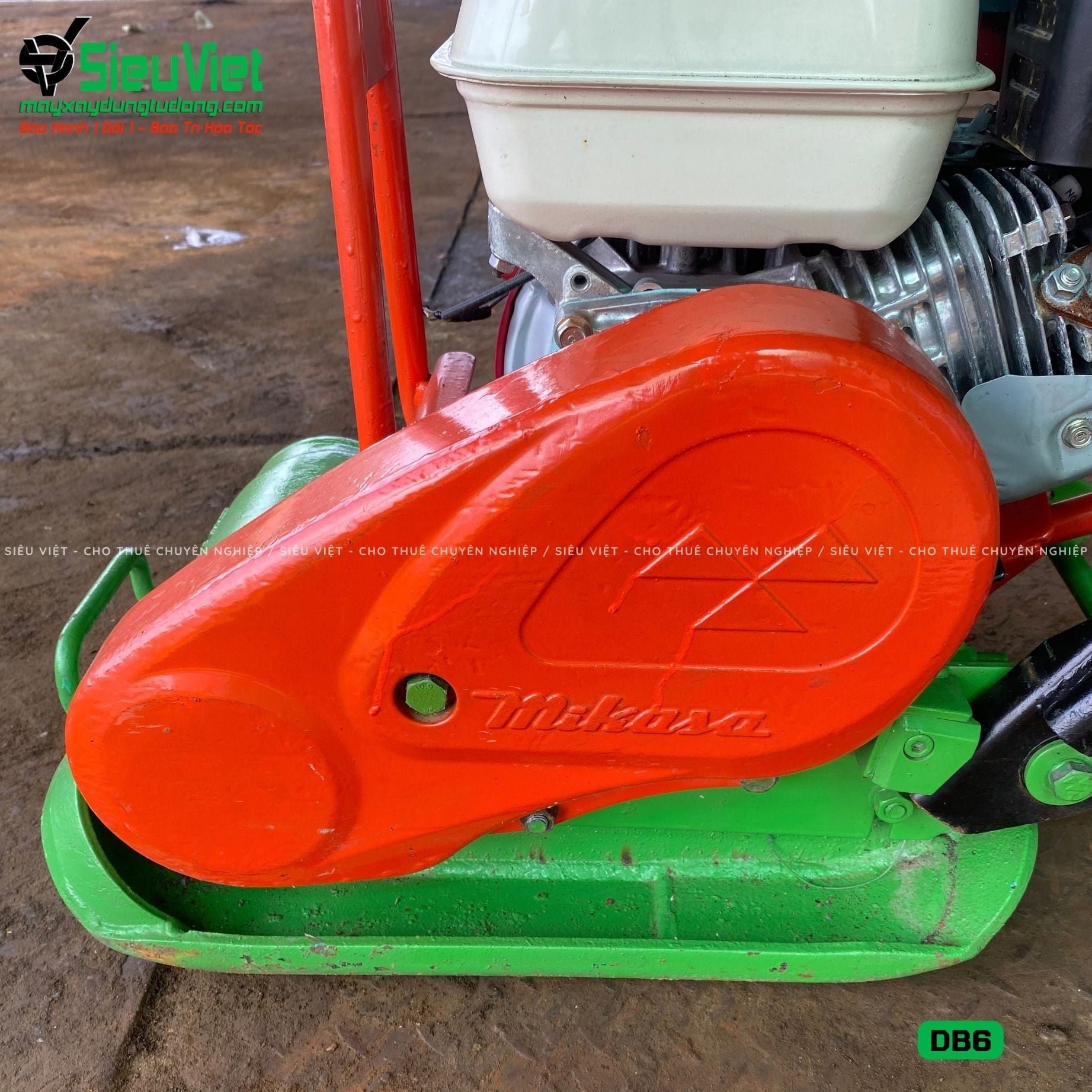 Thuê Ngày Máy đầm bàn DB6 50-70Kg (Xăng)